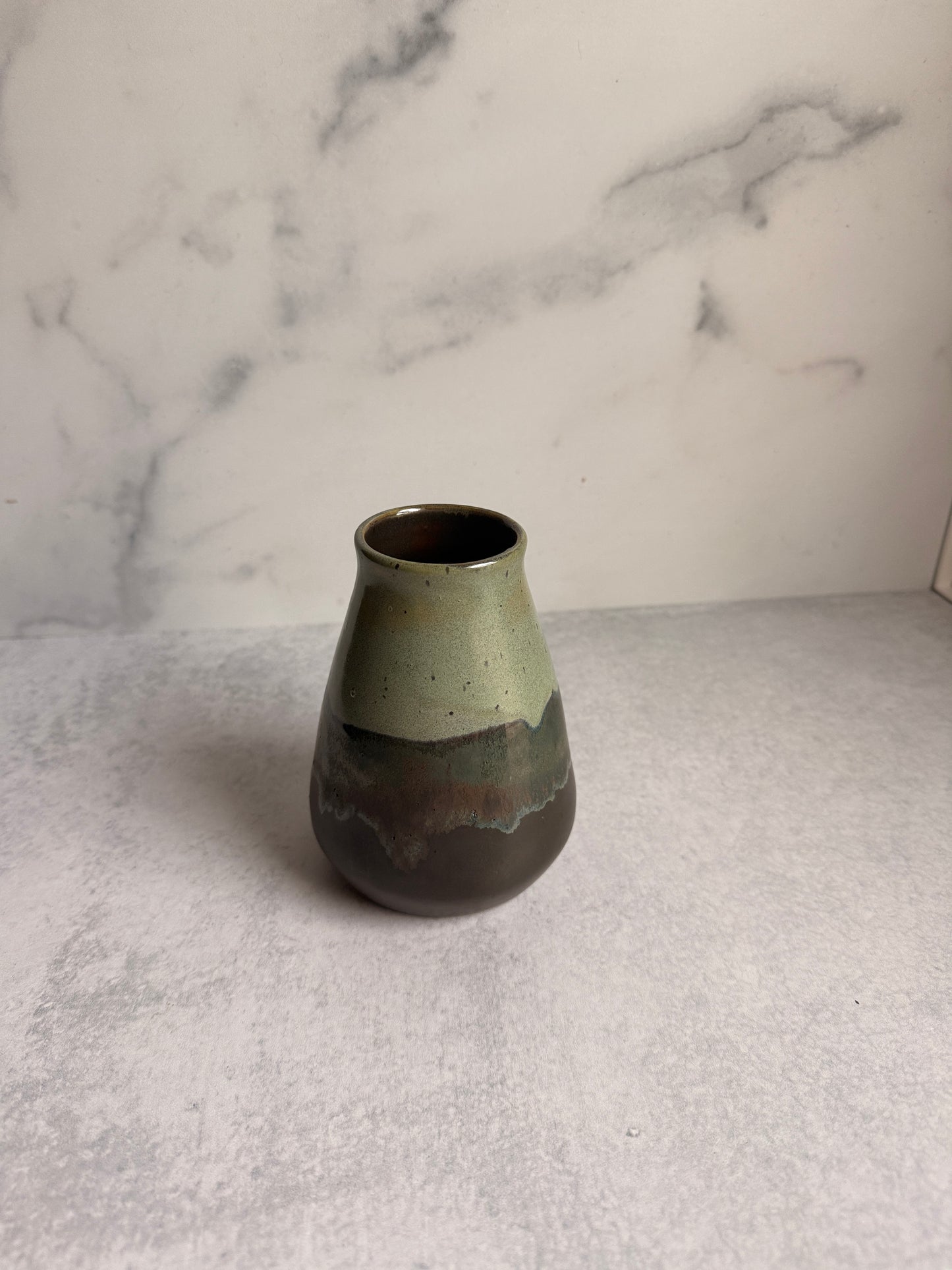 Green Tea Bud Vase