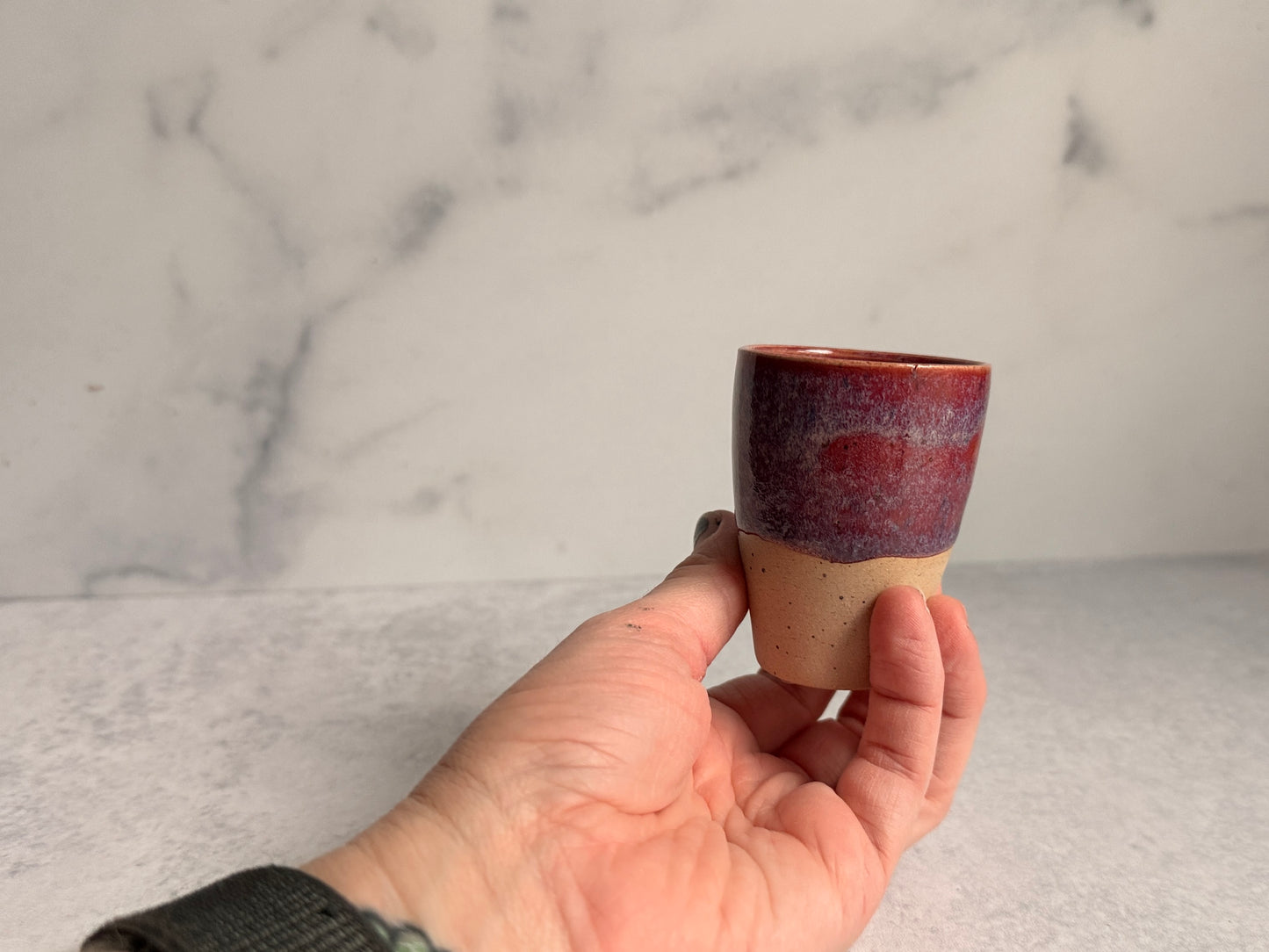Purple Shot Glass